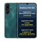 Samsung Galaxy F16 5G front and back