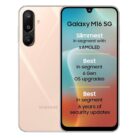 Samsung Galaxy M16 5G front and back